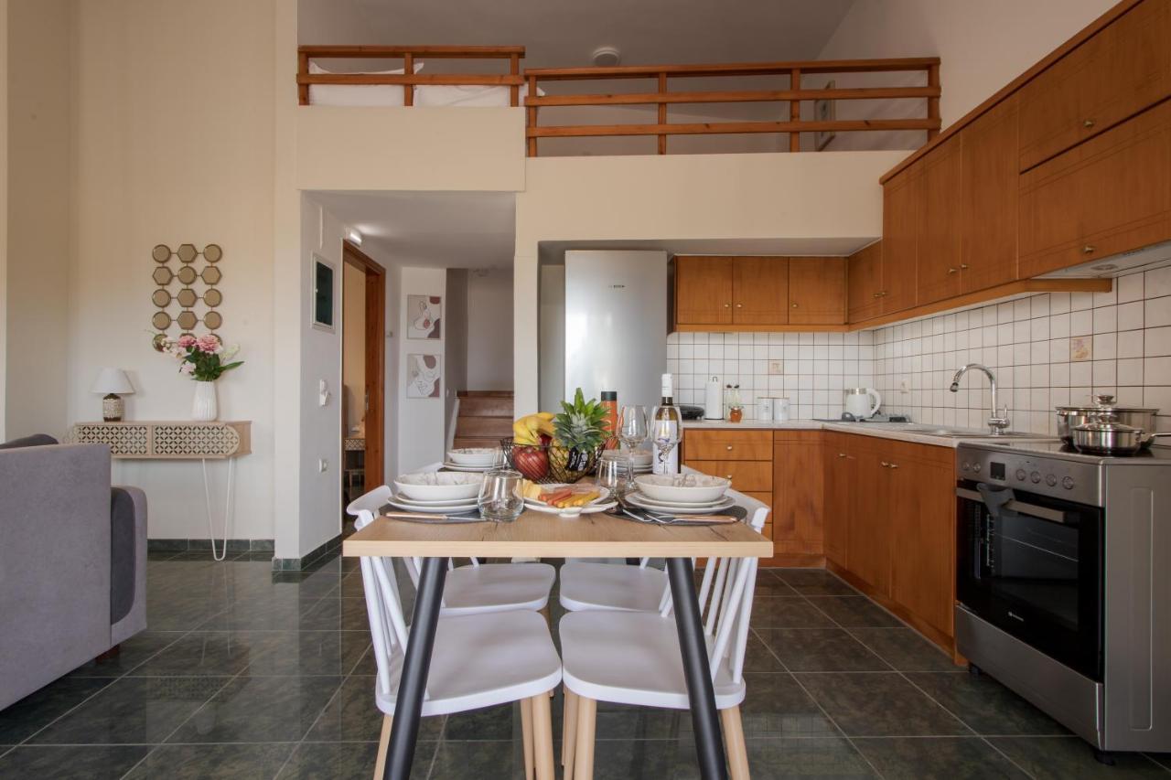 Themis City Apartment Kíssamos Eksteriør bilde